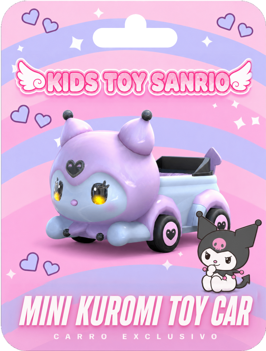 Mini Kuromi Toycar