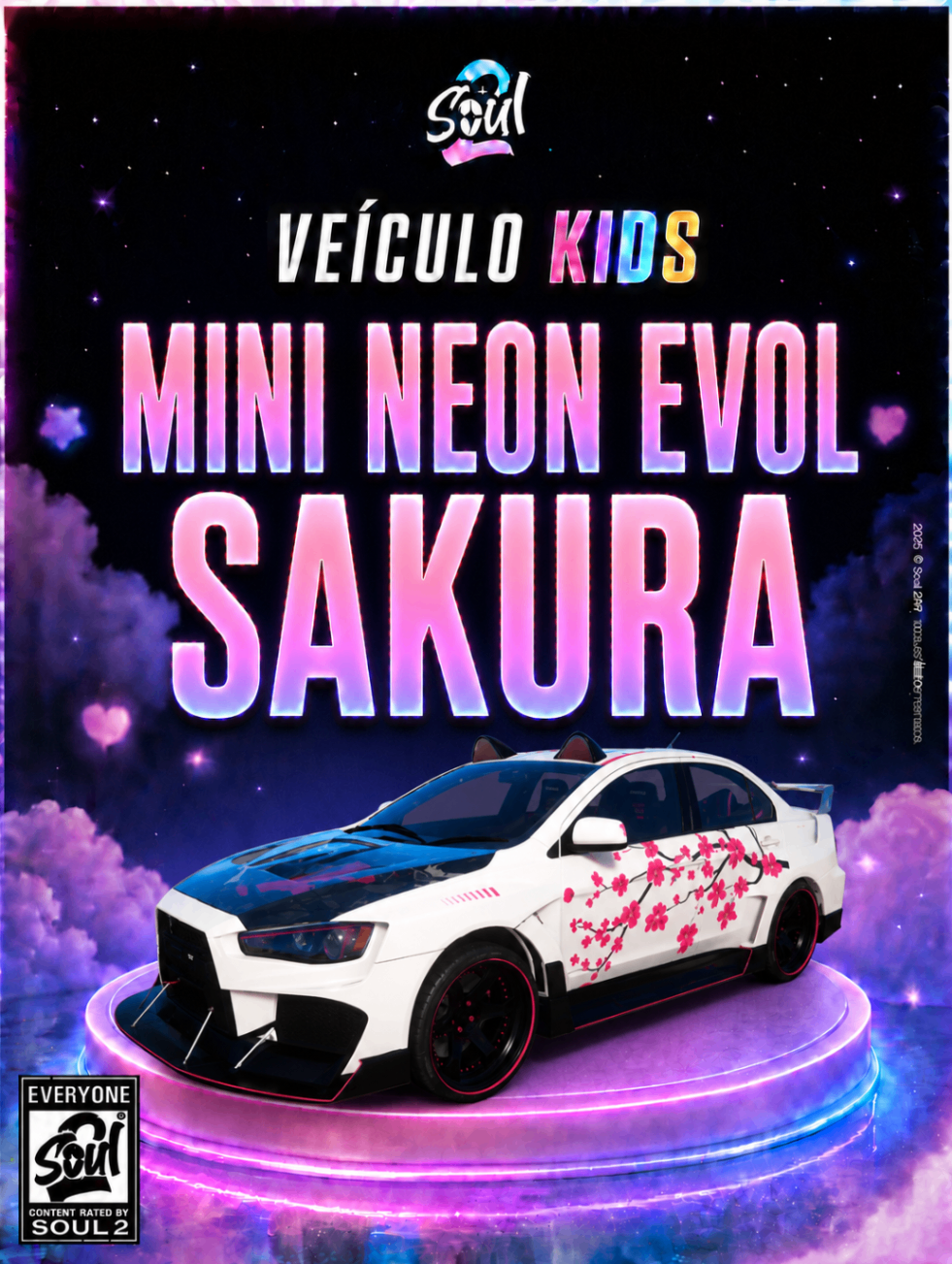 Mini Neon EvoL Sakura