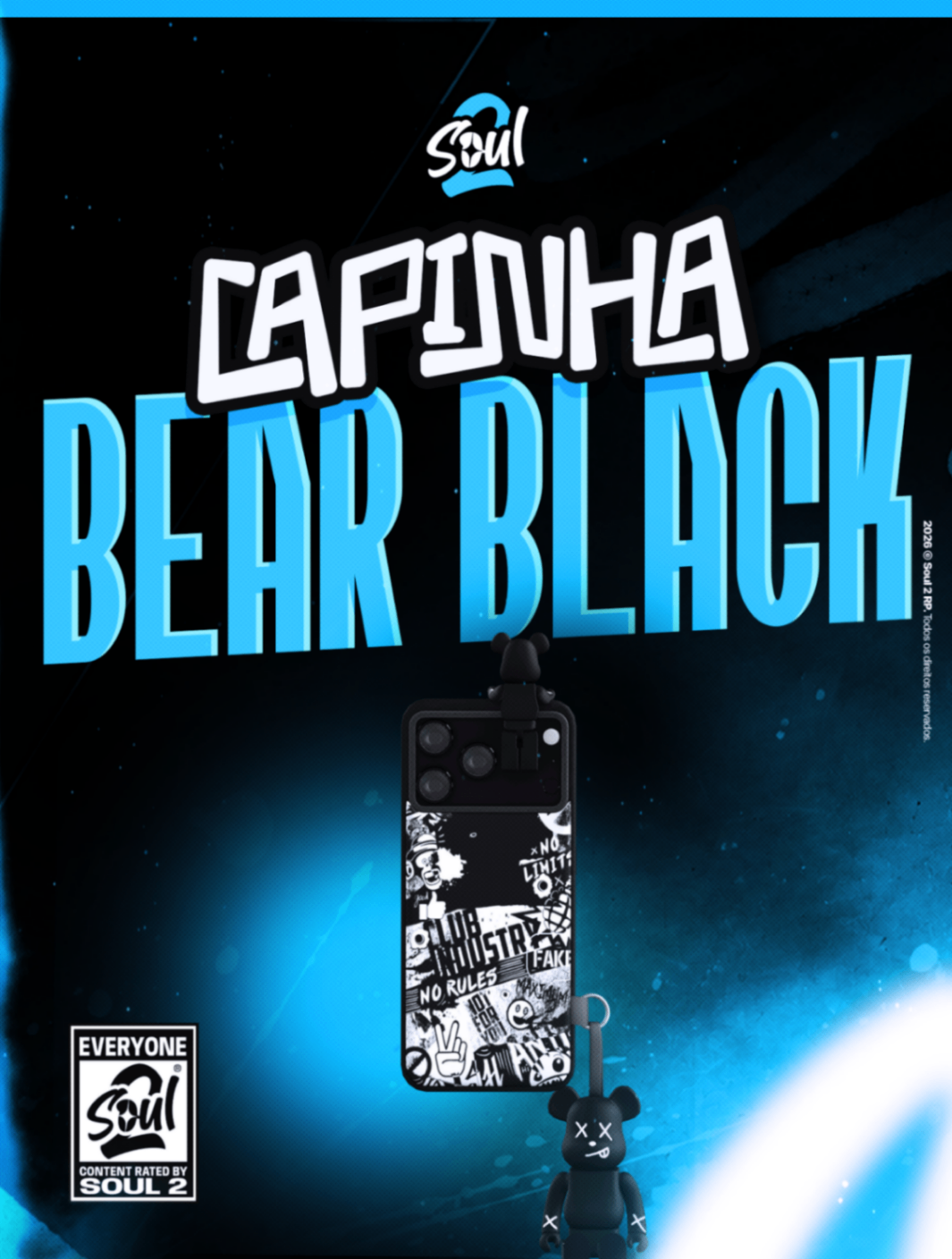 Capinha Bear Black
