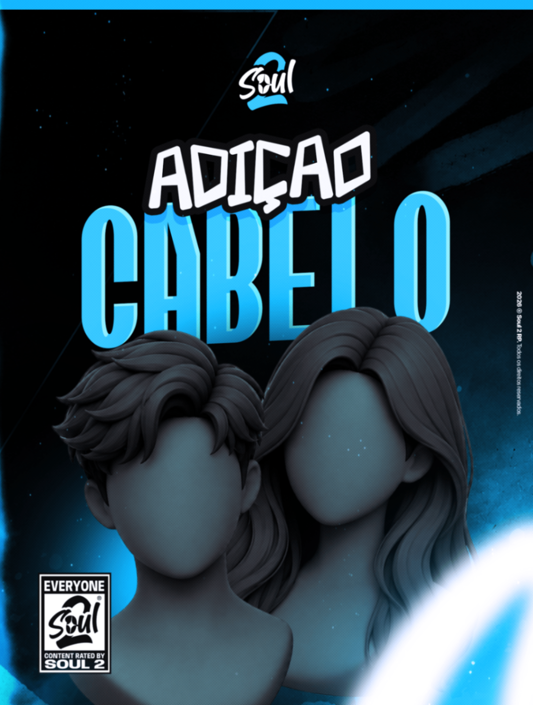 Adição de Cabelo Exclusivo