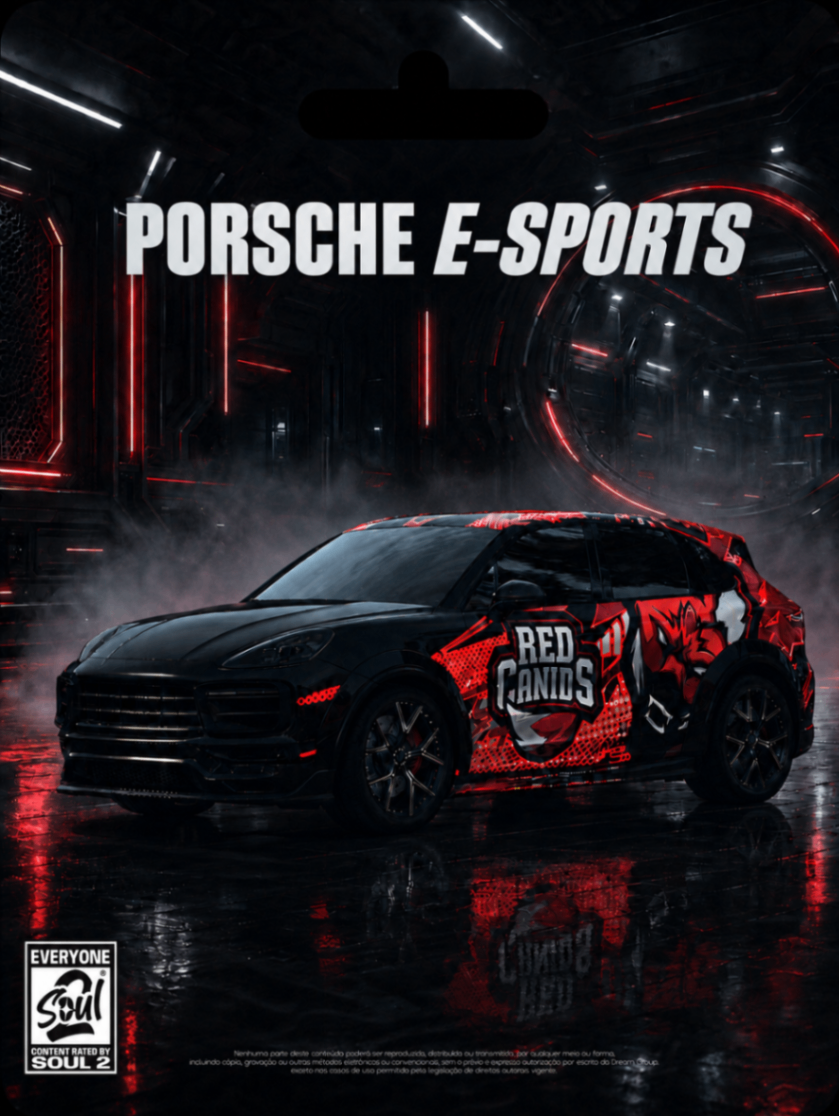 PORSCHE RED CANIDS E-SPORTS - 30 DIAS
