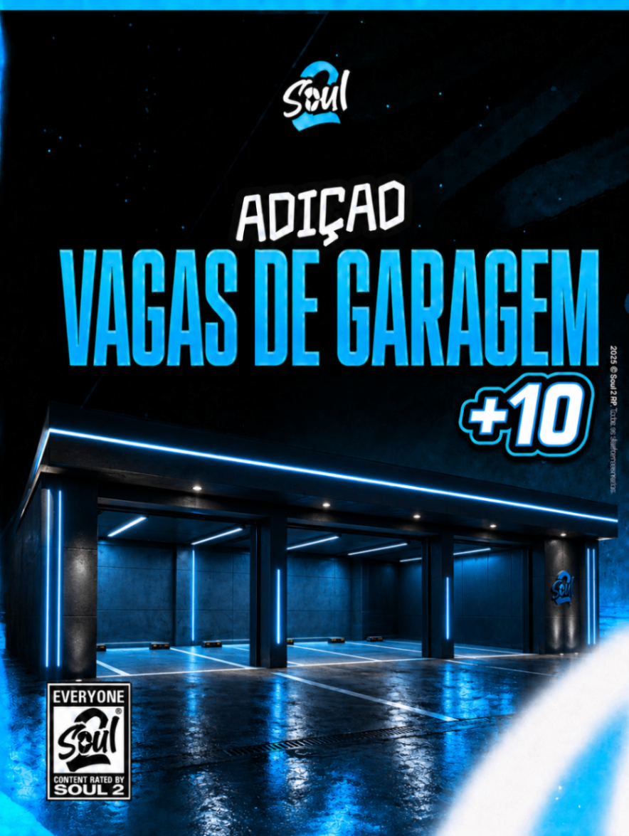 Adição de 10 Vagas na Garagem