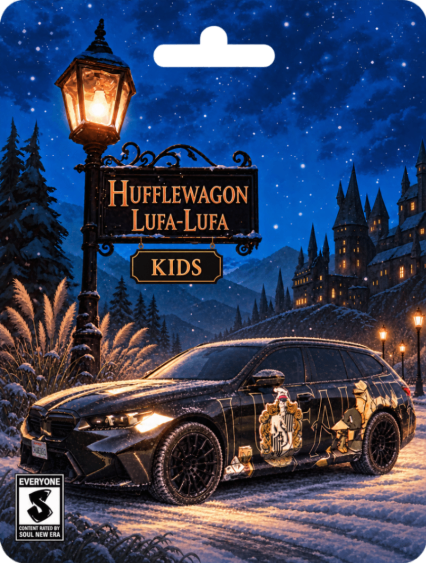 Kids Hufflewagon Lufa-Lufa