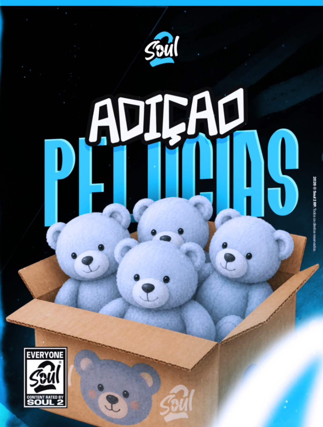 Adição de Pack de Pelúcia