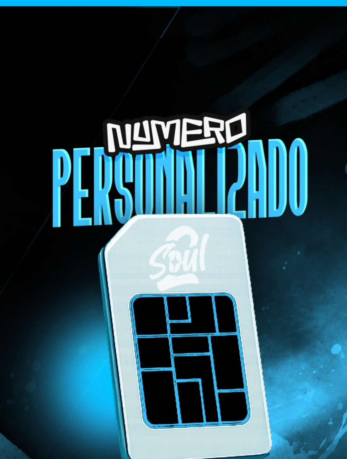 Número Personalizado - 1 dígitos
