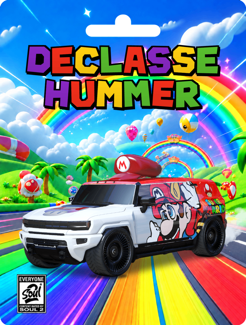 Neon Declass Hummer Mario