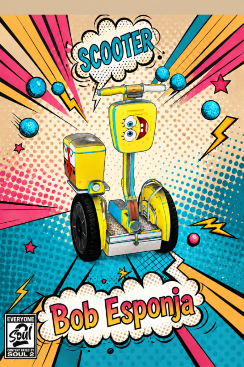 Scooter Bob Esponja
