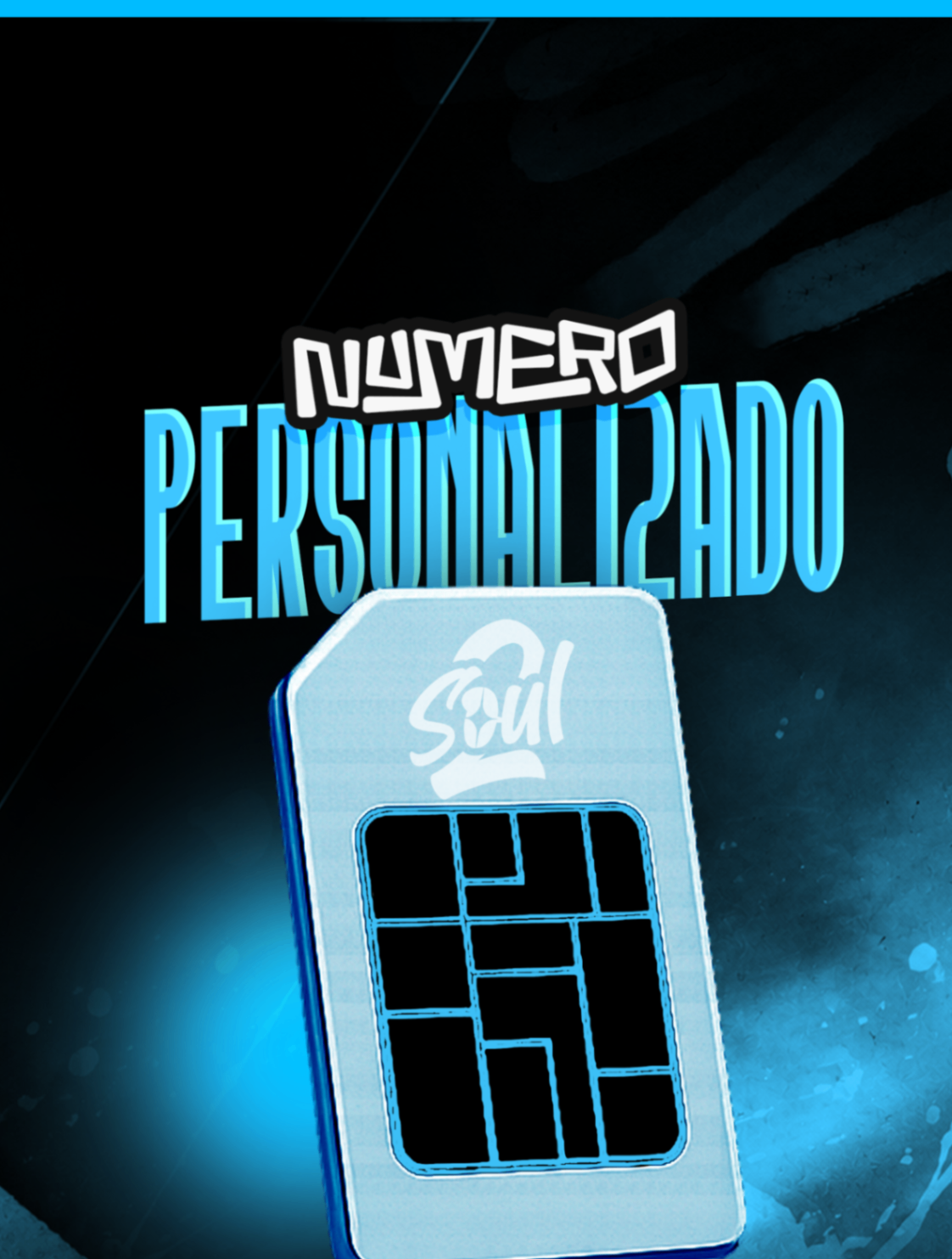 Número Personalizado - 2 dígitos