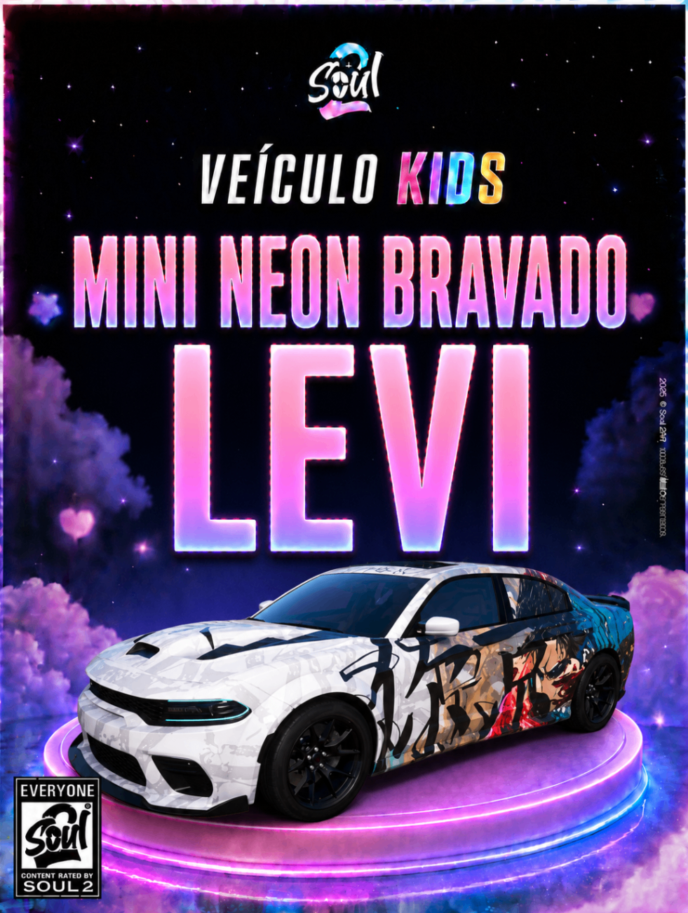 Mini Neon Bravado Levi