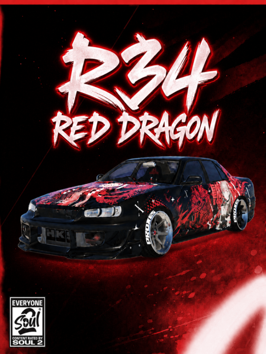 R34 RED DRAGON