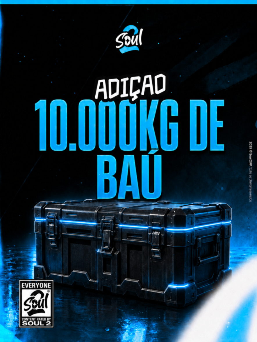 Adição de 10.000KG no Baú
