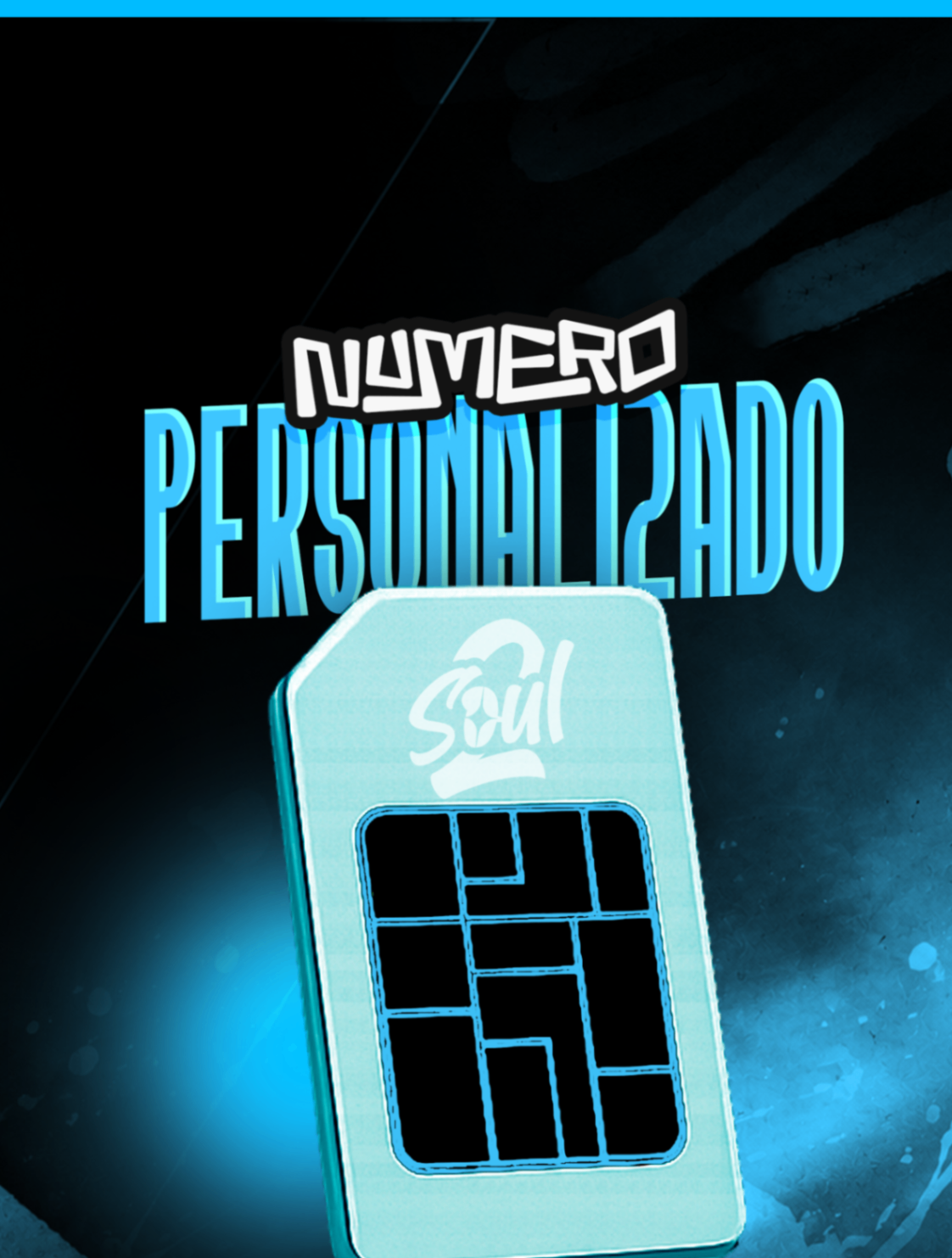 Número Personalizado - 3 dígitos