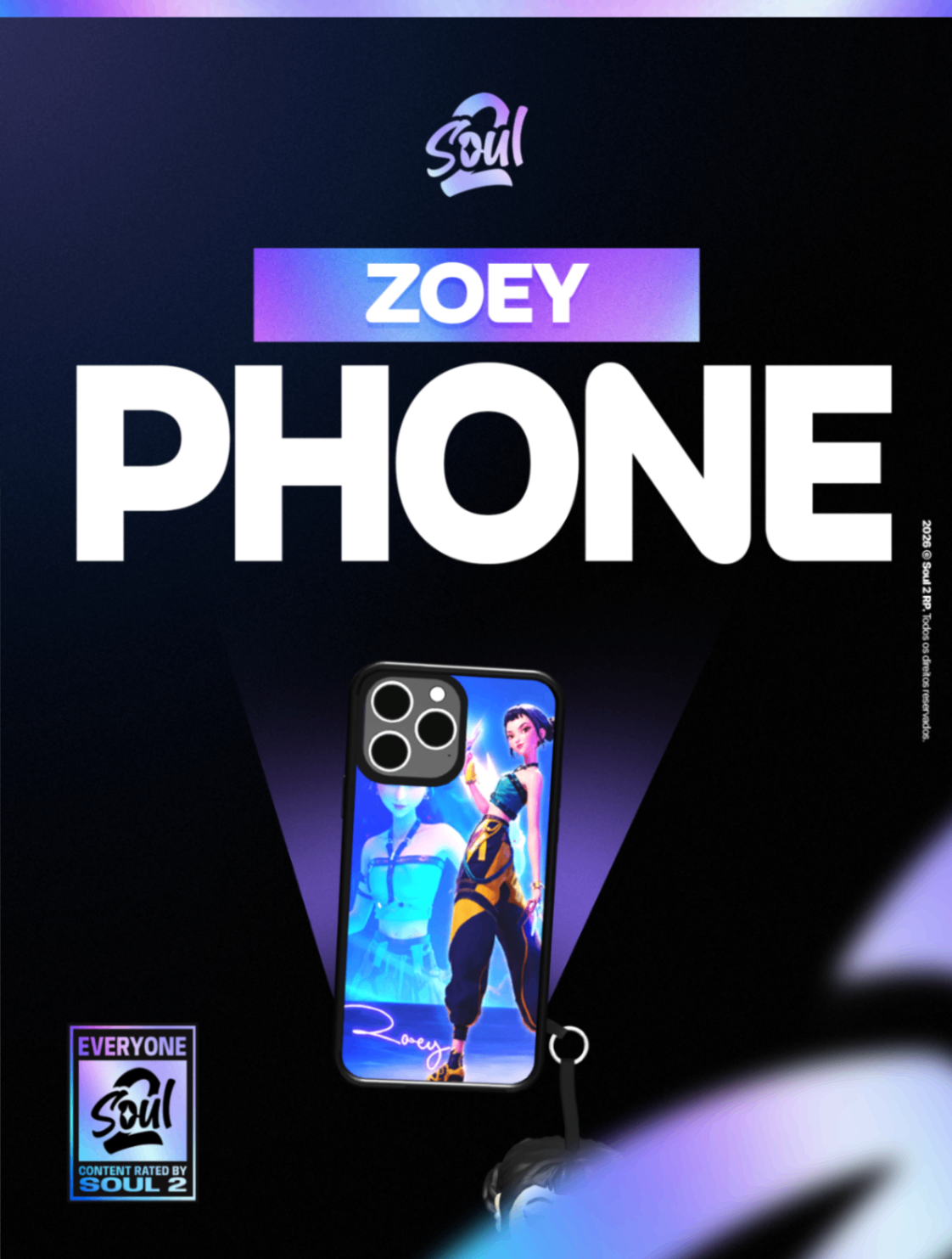 Capinha de Celular Zoey