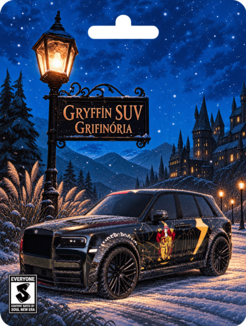 Gryffin SUV Grifinória - 30 DIAS