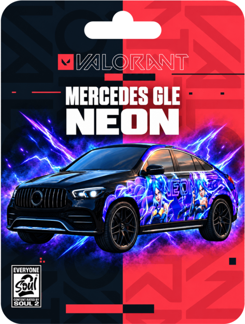 MERCEDES GLE NEON
