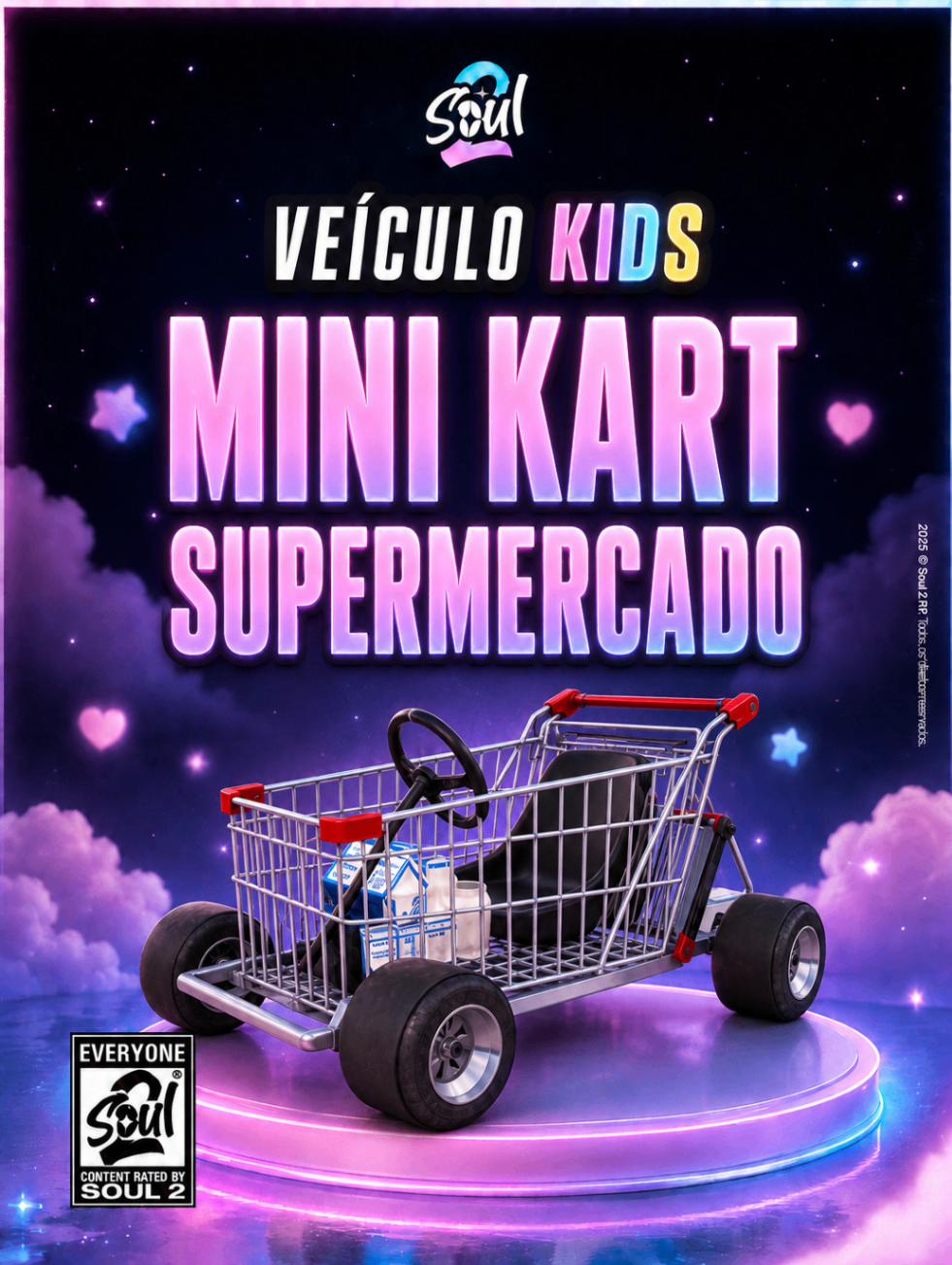 Mini Kart Supermercado
