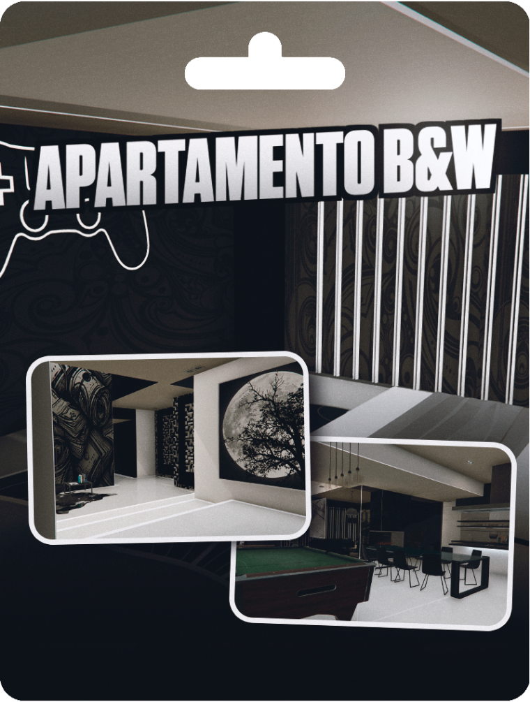 Apartamento Black & White