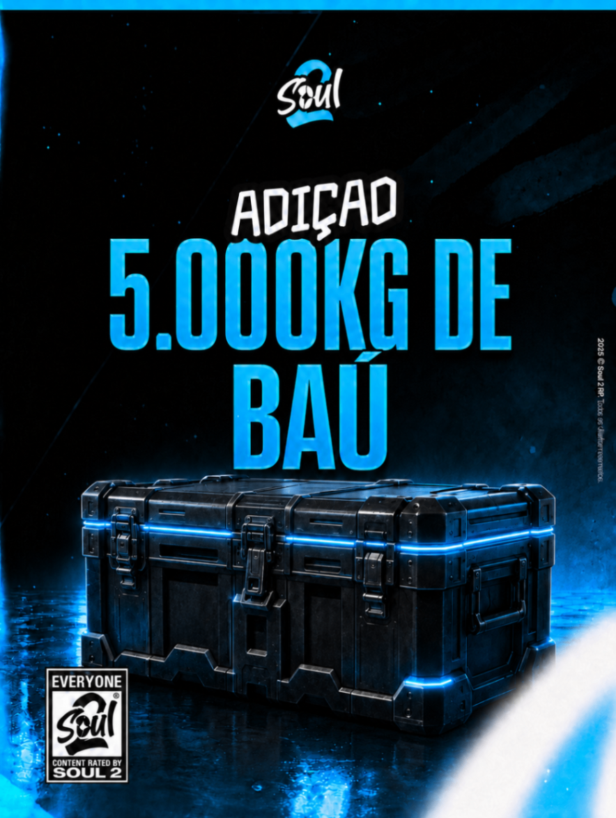 Adição de 5.000KG no Baú