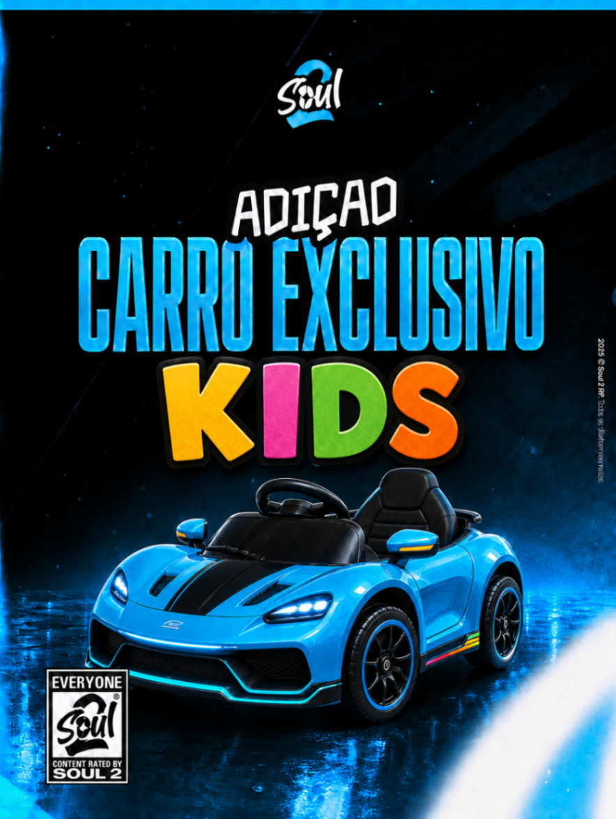 Adição de Veículo Exclusivo (Kids)