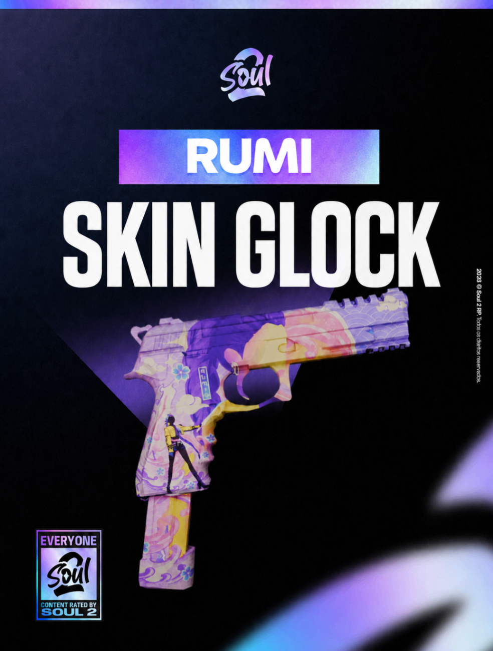 Skin Glock Rajada Rumi