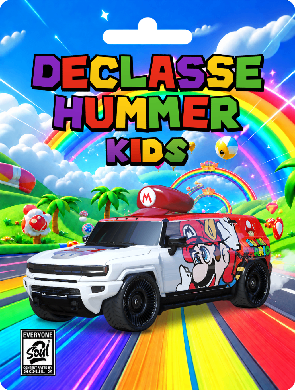 Mini Declass Hummer Mario