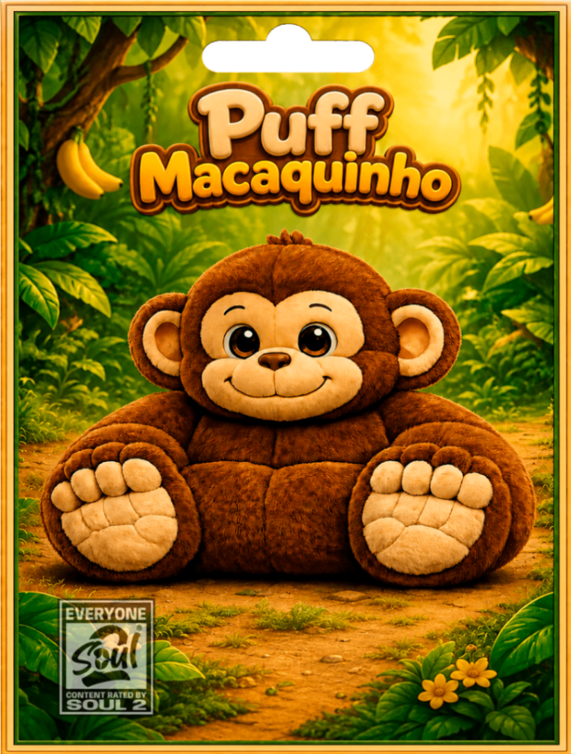 PUFF MACAQUINHO