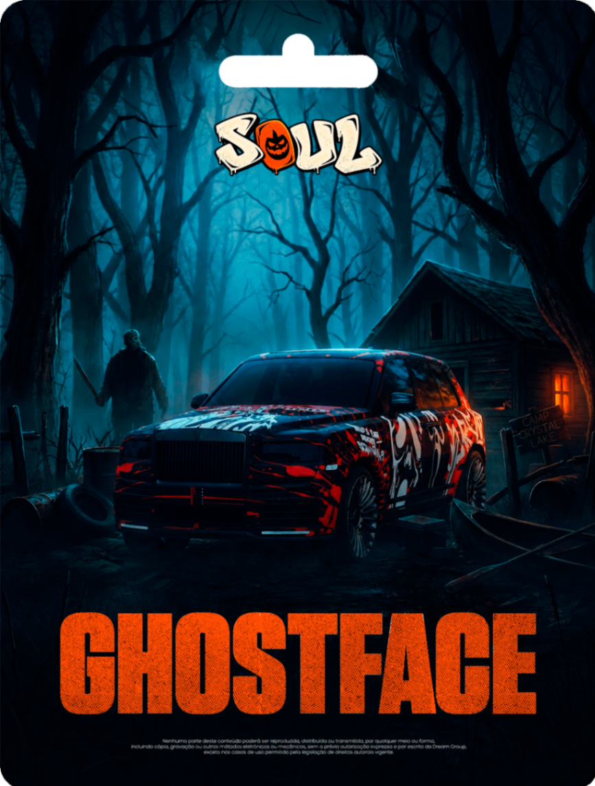 CULI GHOSTFACE - 30 DIAS