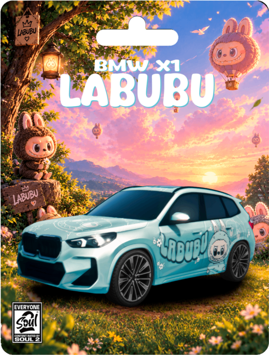 BMW X1 LABUBU