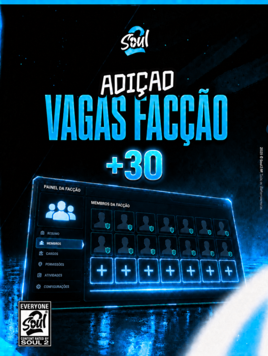 30 Vagas na Facção