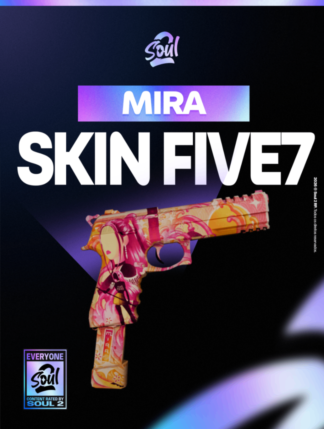 Skin Five7 Mira