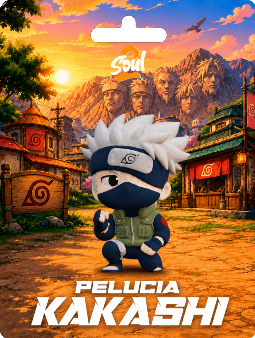 PELÚCIA KAKASHI