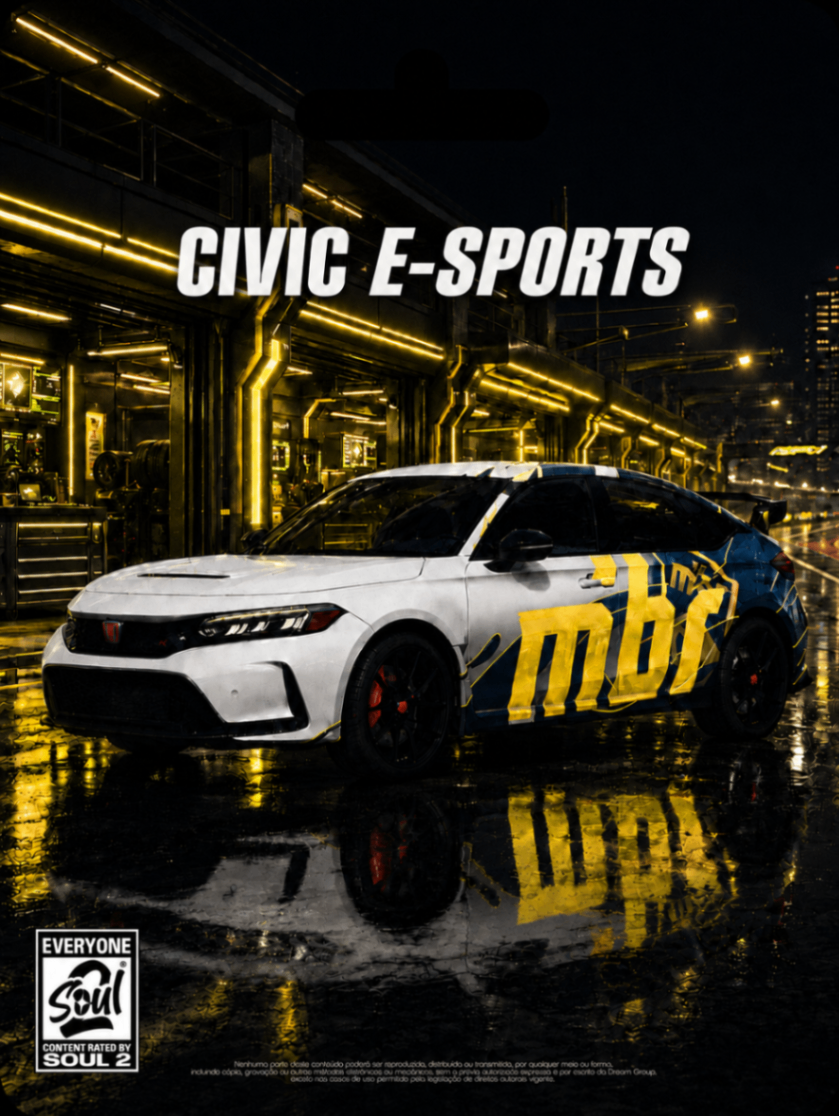 CIVIC MIBR E-SPORTS - 30 DIAS