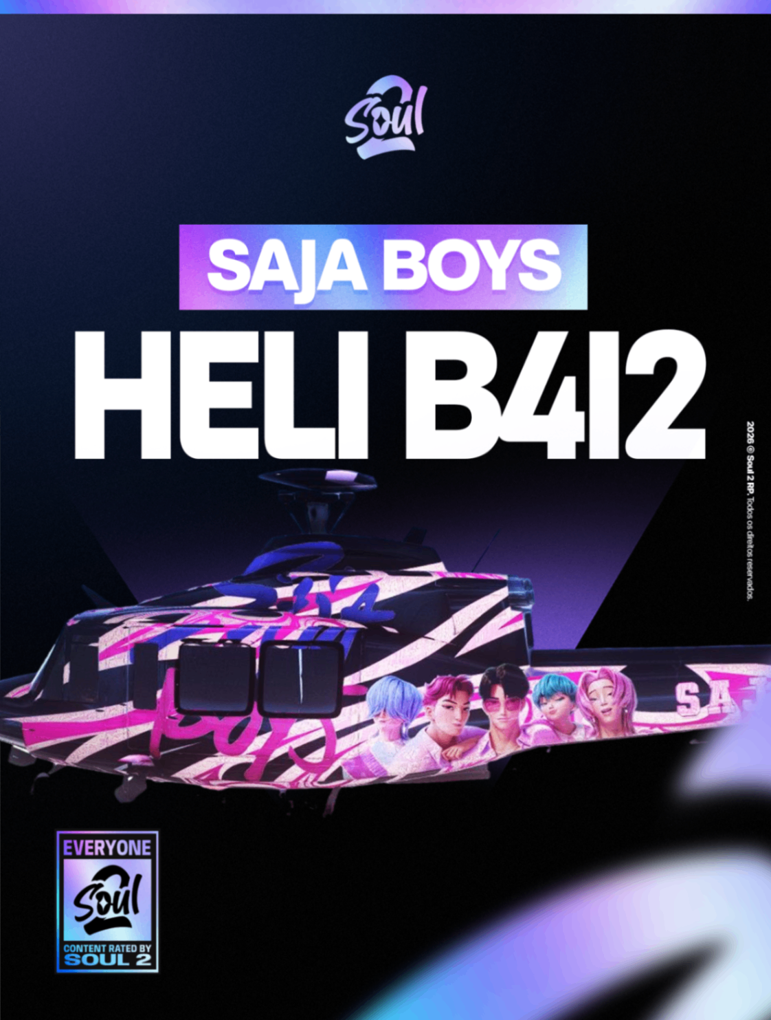 Heli B412 Saja Boys - 30 Dias