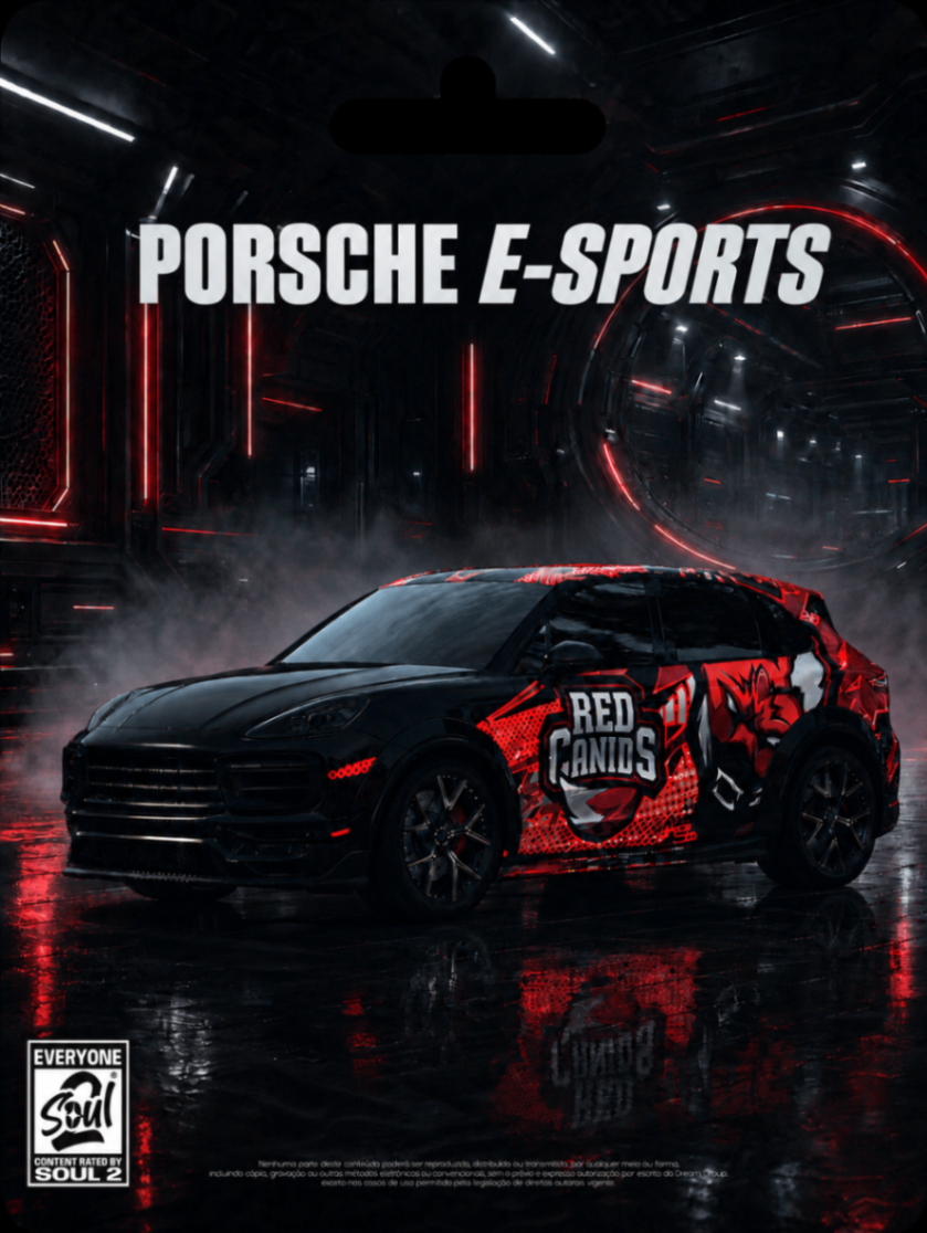 PORSCHE RED CANIDS E-SPORTS - WIPE